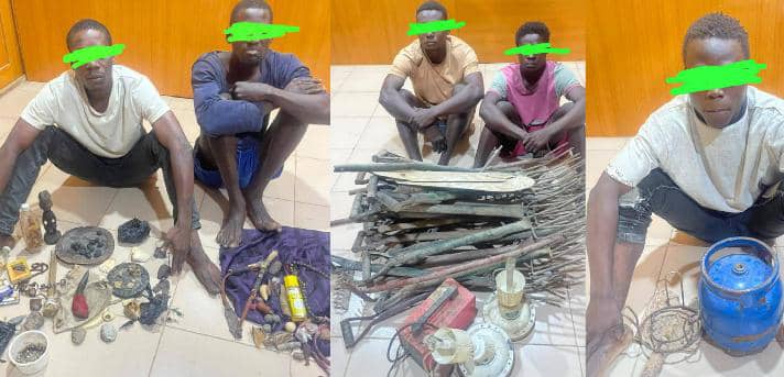 Osun Amotekun arrests five suspects over alleged criminal activities