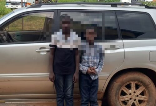 Police rescue two children found in abandoned vehicle in Niger