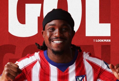Lookman scores as Atletico beat Man United, Osimhen falls to Barca