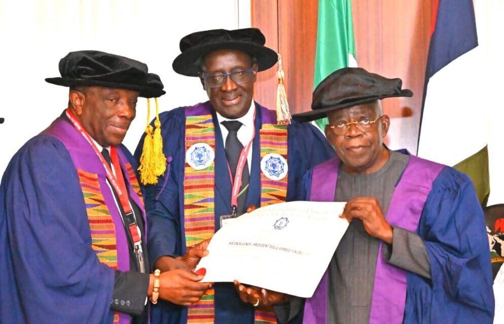 Tinubu Tasks Physicians On Brain Drain, Urges Stronger Disease Prevention Measures