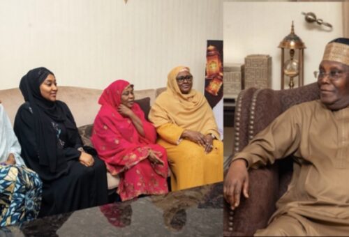 Aisha Buhari Visits Atiku As Ex-VP Raises Alarm Over Child Malnutrition – Arise News