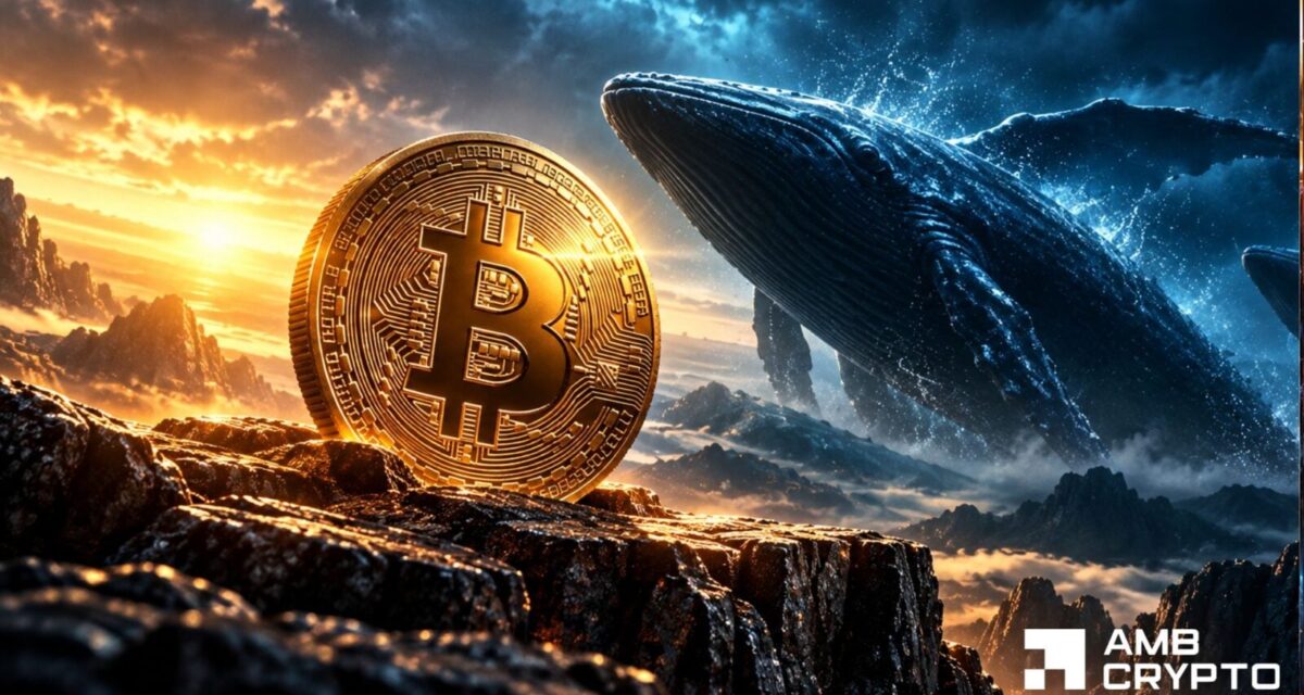 Bitcoin holders cut exchange transfers as whales move 7M — K rebound next?