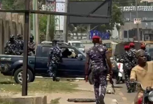 Protest as Police barricade Venue of Anti-Tinubu meeting in Kano – Daily Trust