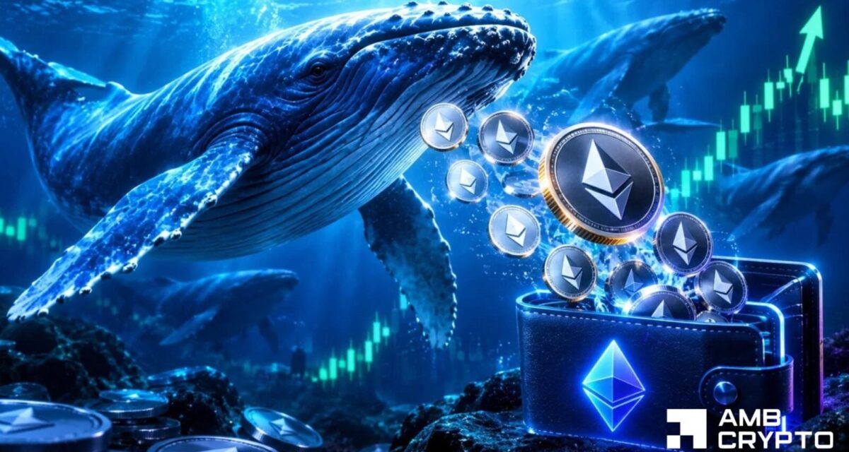 Ethereum: Can M in whale withdrawals help ETH bulls regain control?
