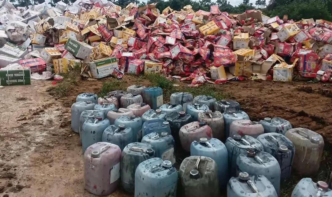 NAFDAC Destroys N2.6m Expired, Substandard Products In Rivers