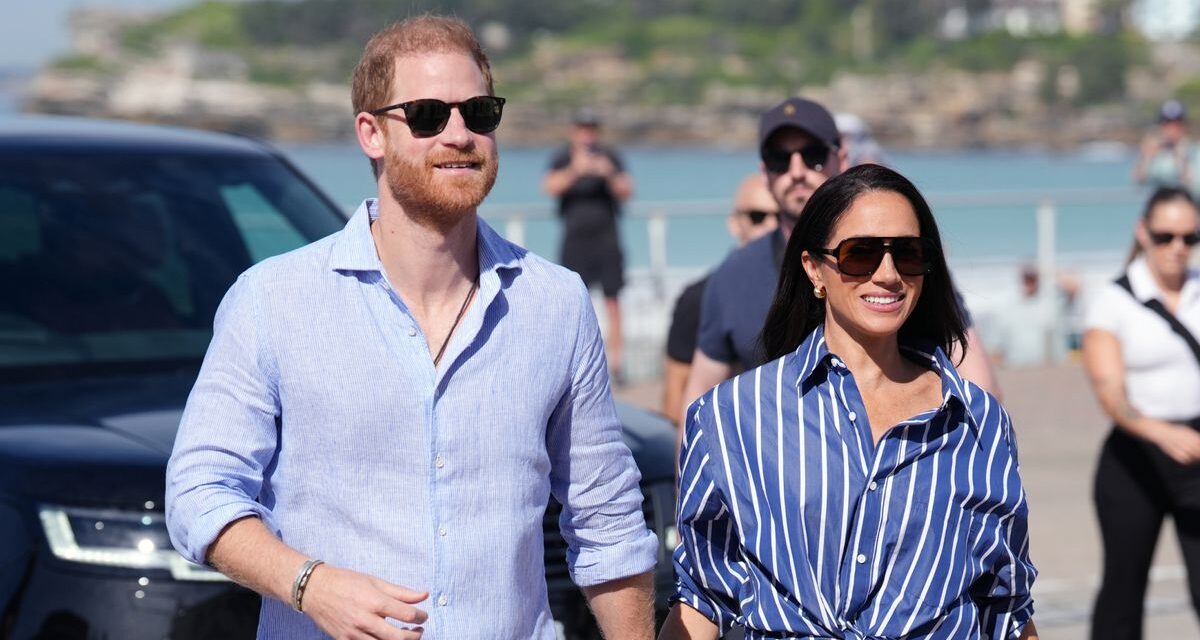 Meghan Markle Says ‘It’s Great To Be Back’ As She And Prince Harry Visit Nottingham