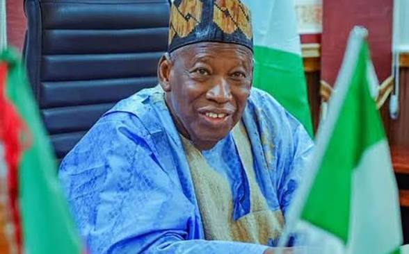 Ganduje Refers To Okowa As Former Vice-Presidential Candidate Of A Defunct Party