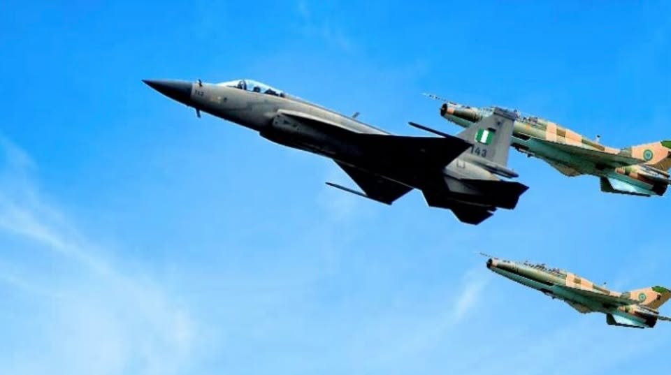 Military air strikes destroy terrorist structure, neutralise eight suspected fighters in Borno