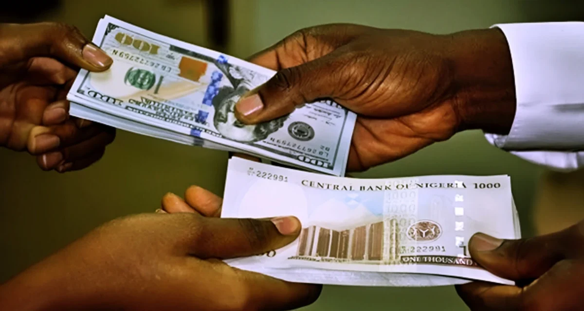 Naira slips to N1,335.50/$, weakest level since August 2026