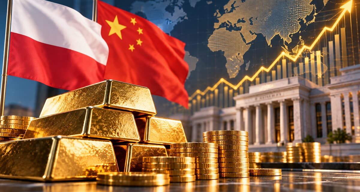 Poland and China Lead Central Bank Gold Buying Surge in 2026