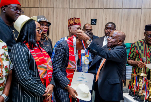 Otti rewards Abia world debate champions with N1m each