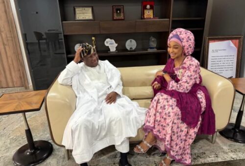 BUA Boss Rabiu Shares Photos With Ex-Wife Minister Hannatu Musawa