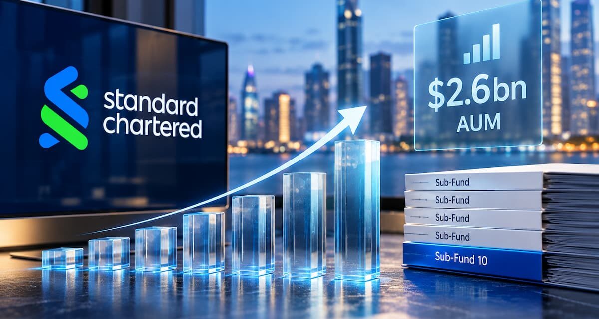 Standard Chartered VCC Platform Hits .6bn AUM with 10th Sub-Fund