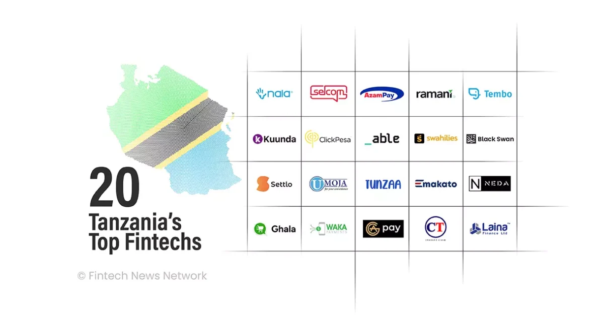 Top 20 Fintechs from Tanzania