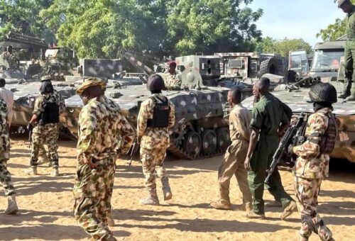 ISWAP member, family surrender to troops in Borno