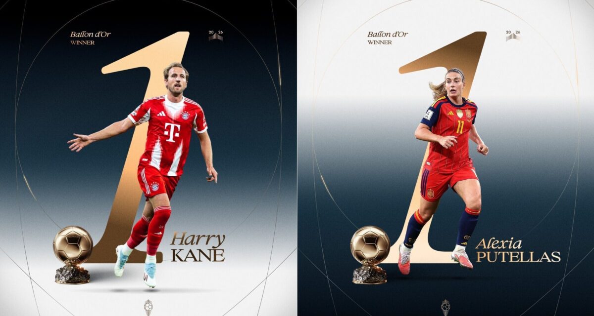 Kane, Putellas crowned world’s best footballers in London