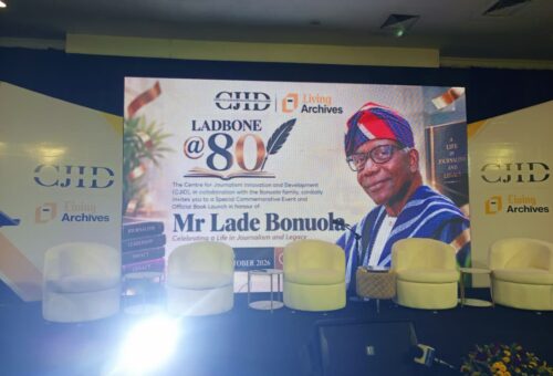 CJID launches Living Archives Initiative, honours veteran journalist Lade Bonuola (LIVE UPDATES)