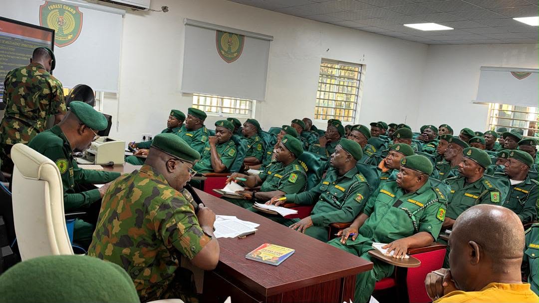 Enugu Forest Guard reaffirms commitment to safe forests, strengthens inter-agency cooperation