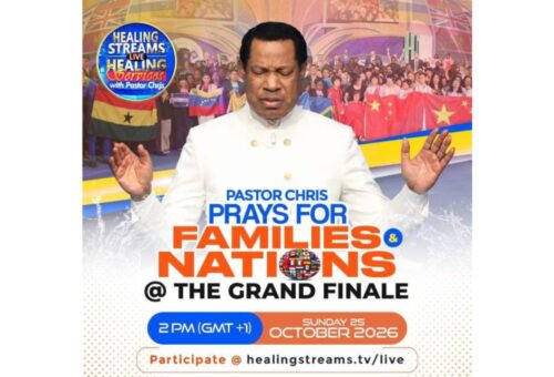 Healing Streams grand finale today: Global expectations soar for extraordinary miracles
