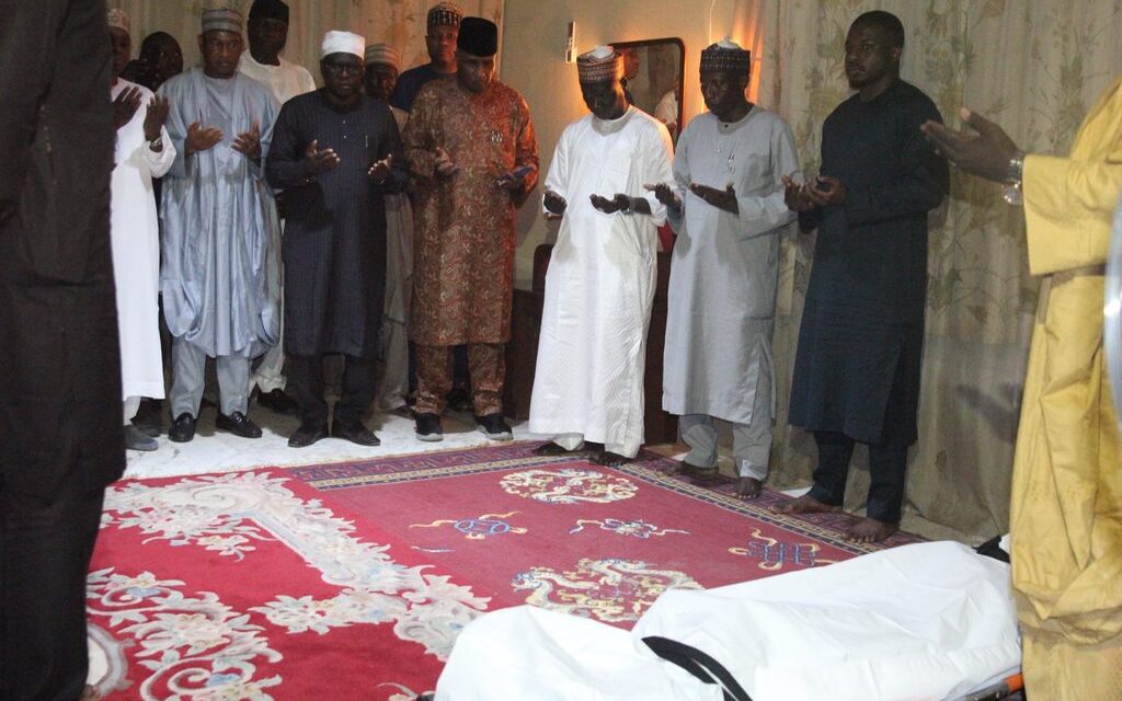 Gov Fintiri Receives Remains of Former Governor Bamanga Tukur in Yola – Adamawa State Government