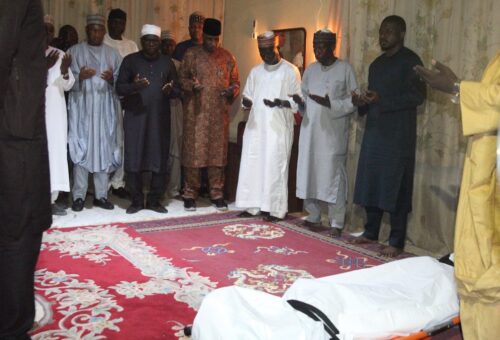 Gov Fintiri Receives Remains of Former Governor Bamanga Tukur in Yola – Adamawa State Government
